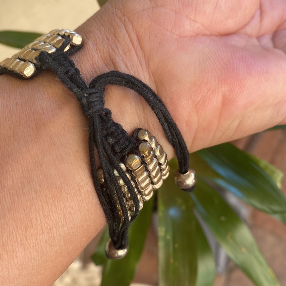 Silver Adjustable Bracelet - image 2